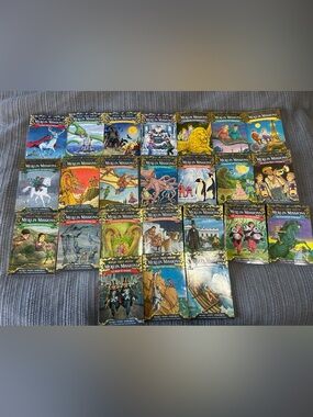 Rare Magic Tree House Merlin Missions Book Lot | 24 Books | Mary Pope Osborne (2